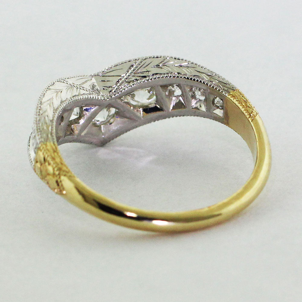 Custom womans diamond engagement ring web03